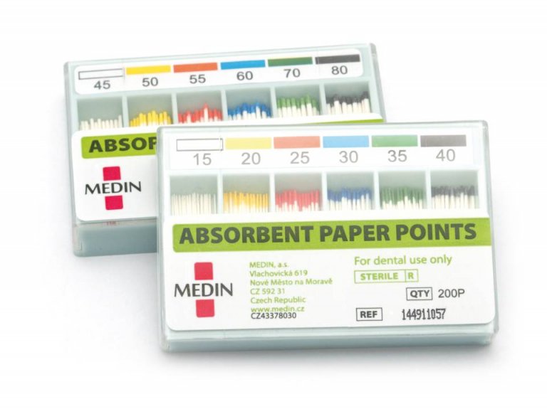 Absorbent paper points